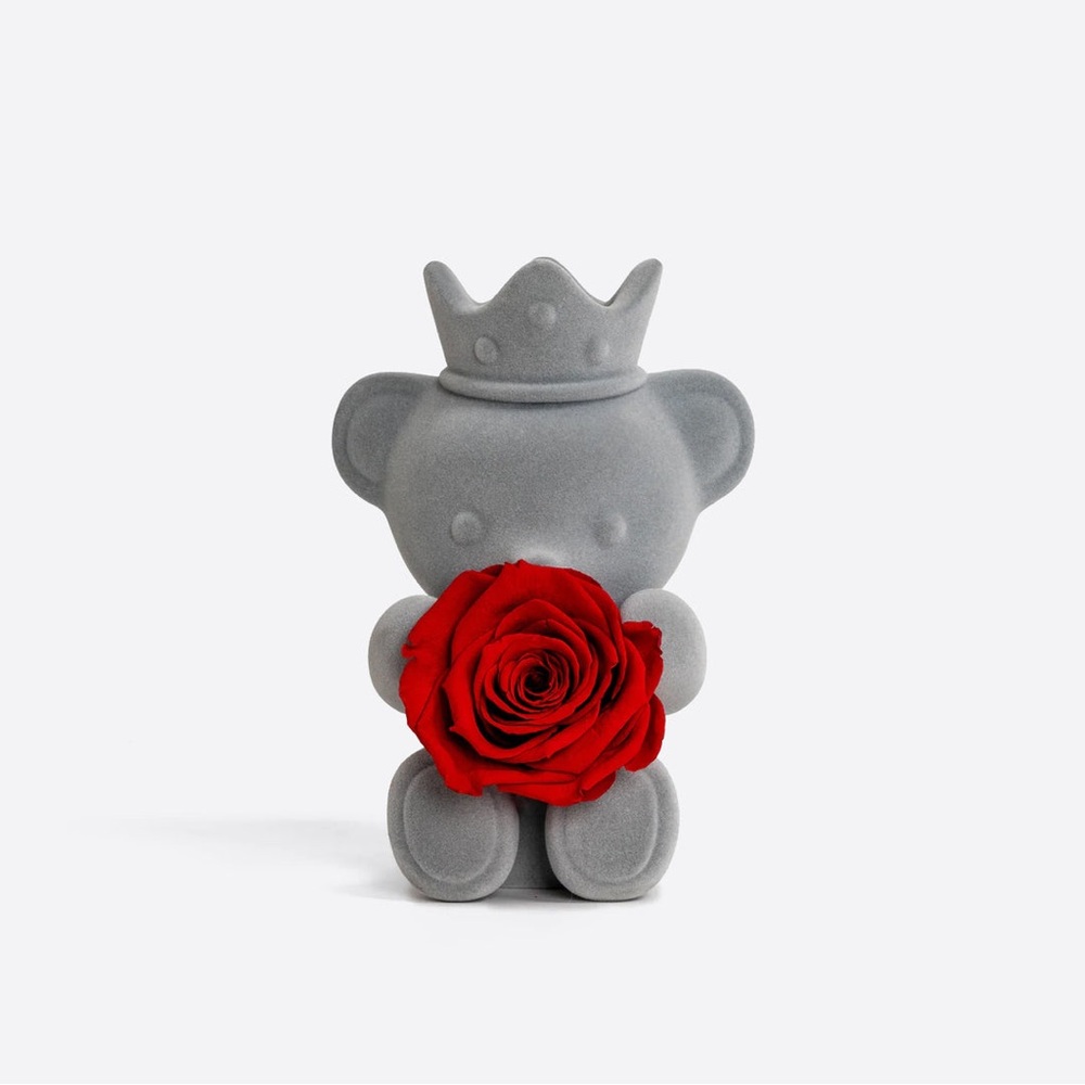 TEDDY ROSE BEAR -The Only Roses - Picture 4 of 4